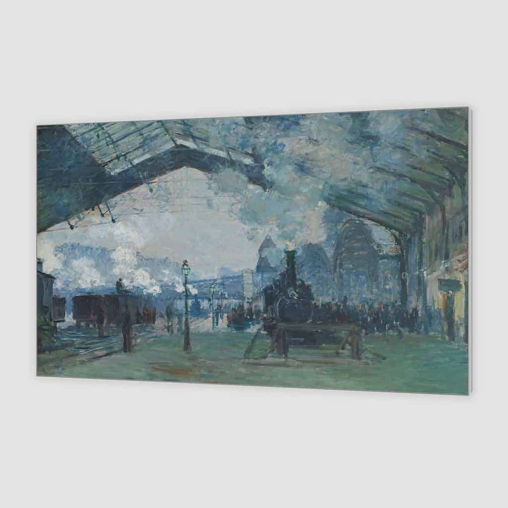 Aankomst van een trein in Normandie - Claude Monet