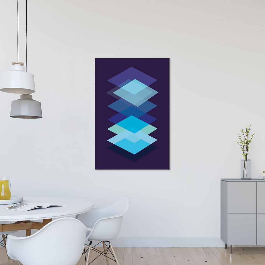 Abstract Geometric Overlay Rectangles