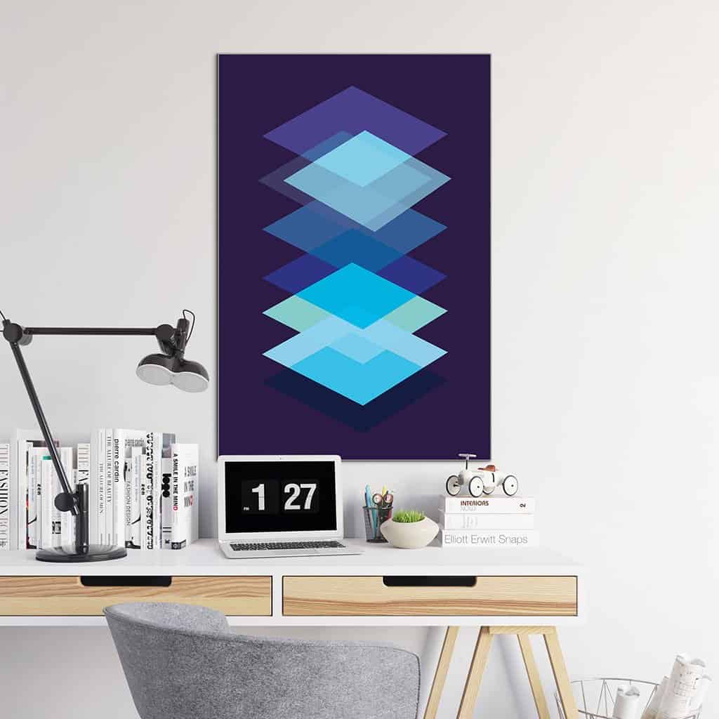Abstract Geometric Overlay Rectangles