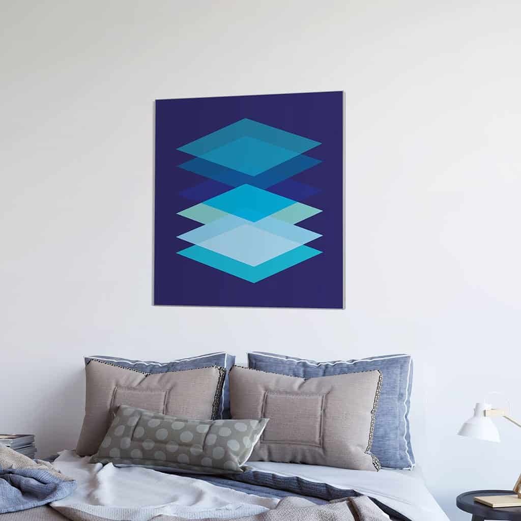 Abstract Geometric Overlay Rectangles