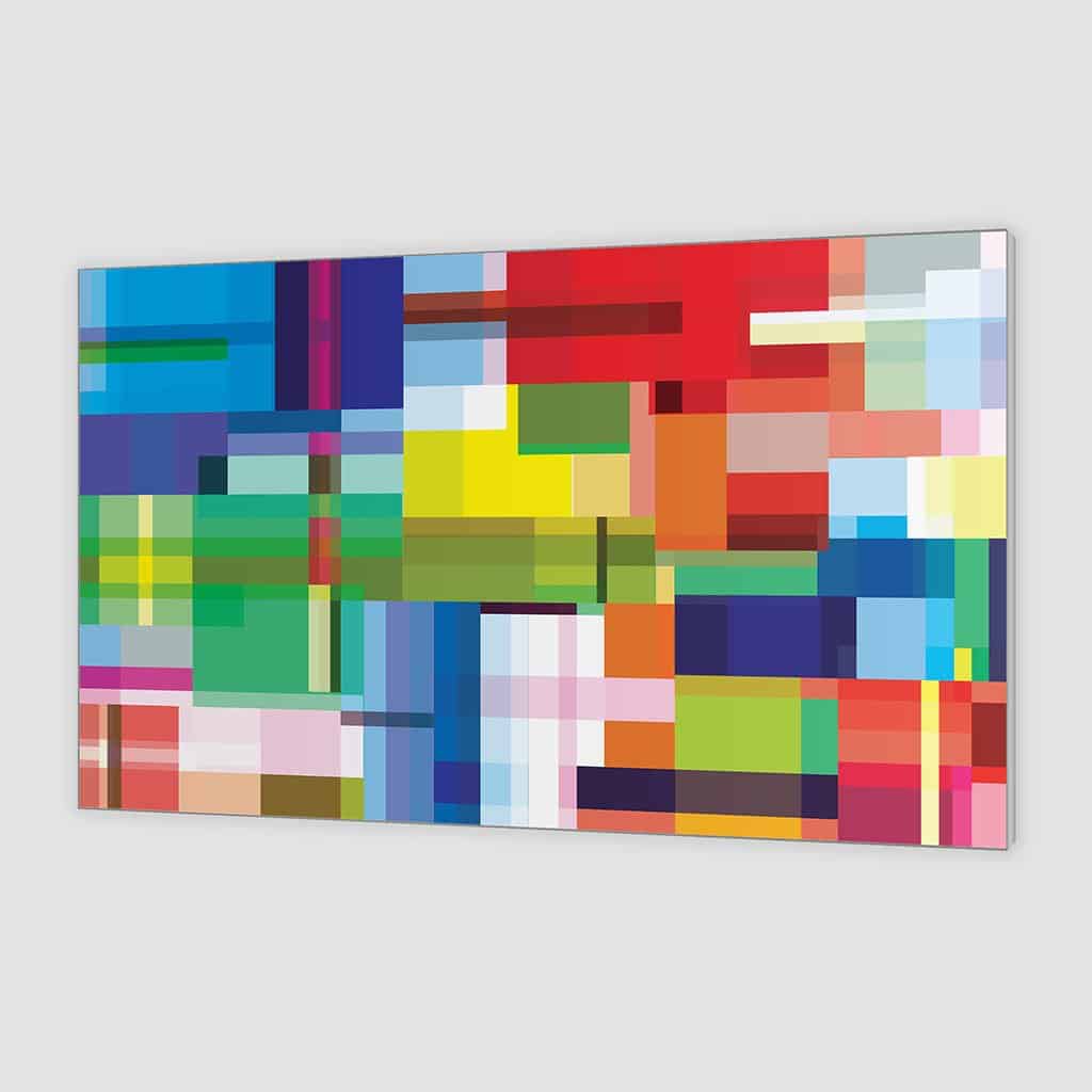Abstract Geometric Overlay Rectangles