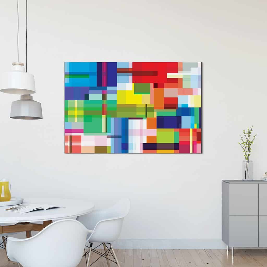 Abstract Geometric Overlay Rectangles
