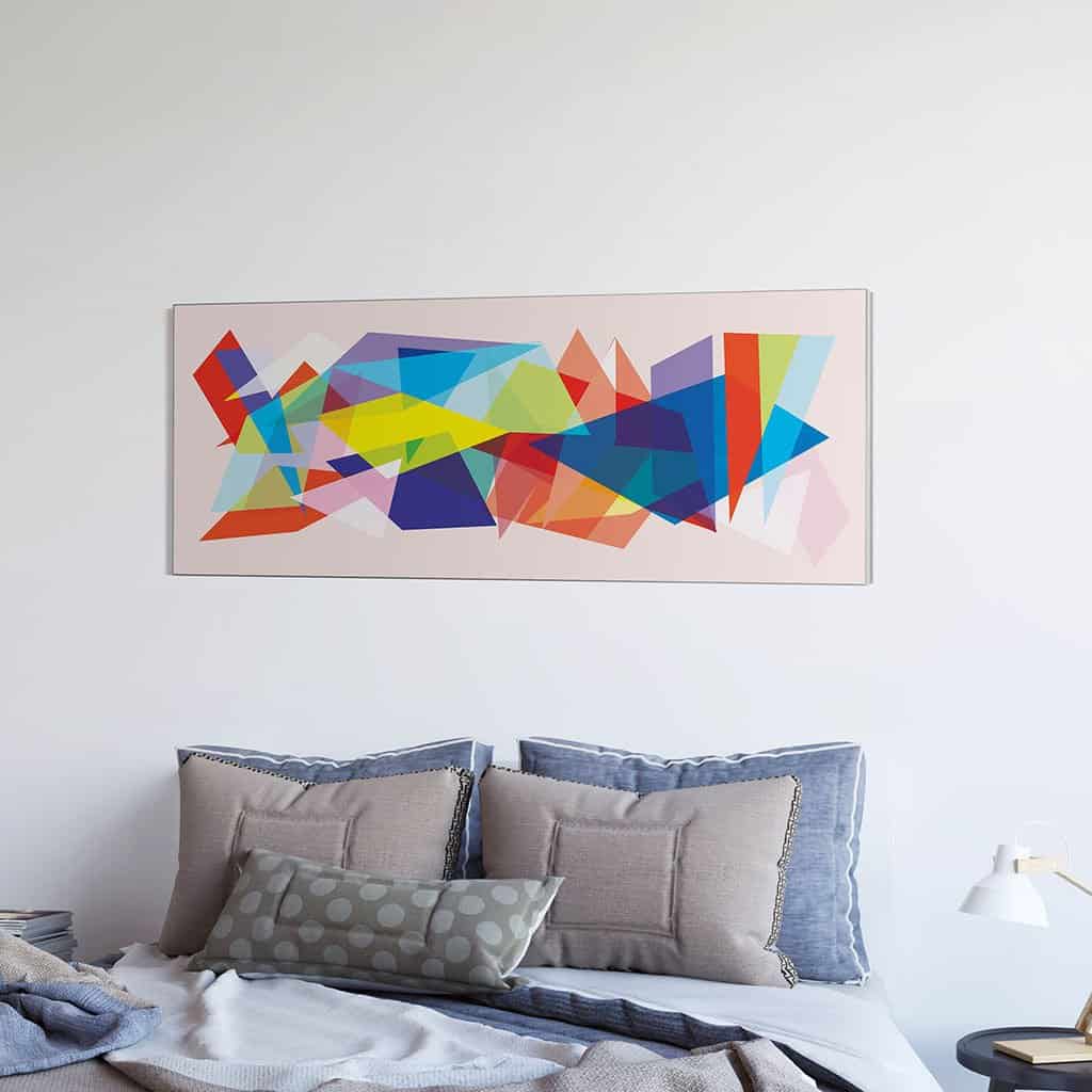 Abstract Geometric Overlay Rectangles