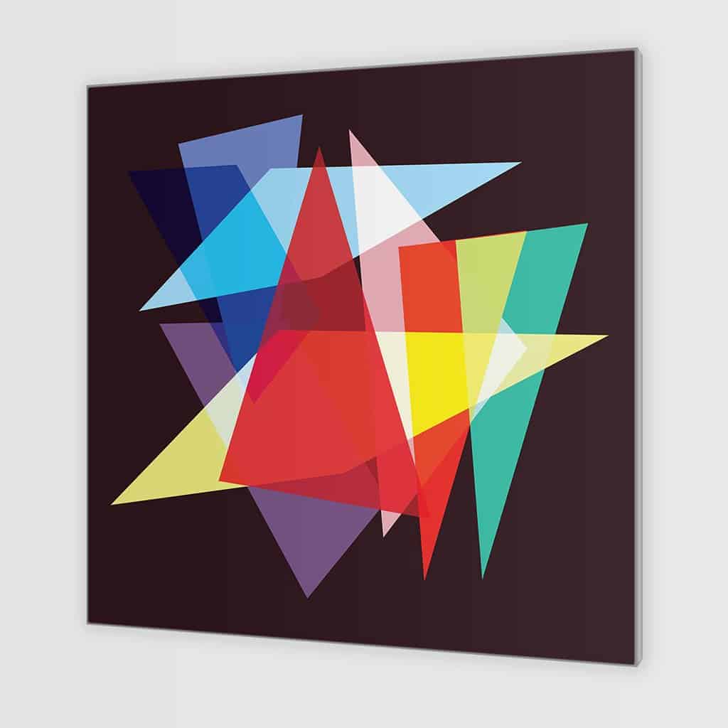 Abstract Geometric Overlay Rectangles