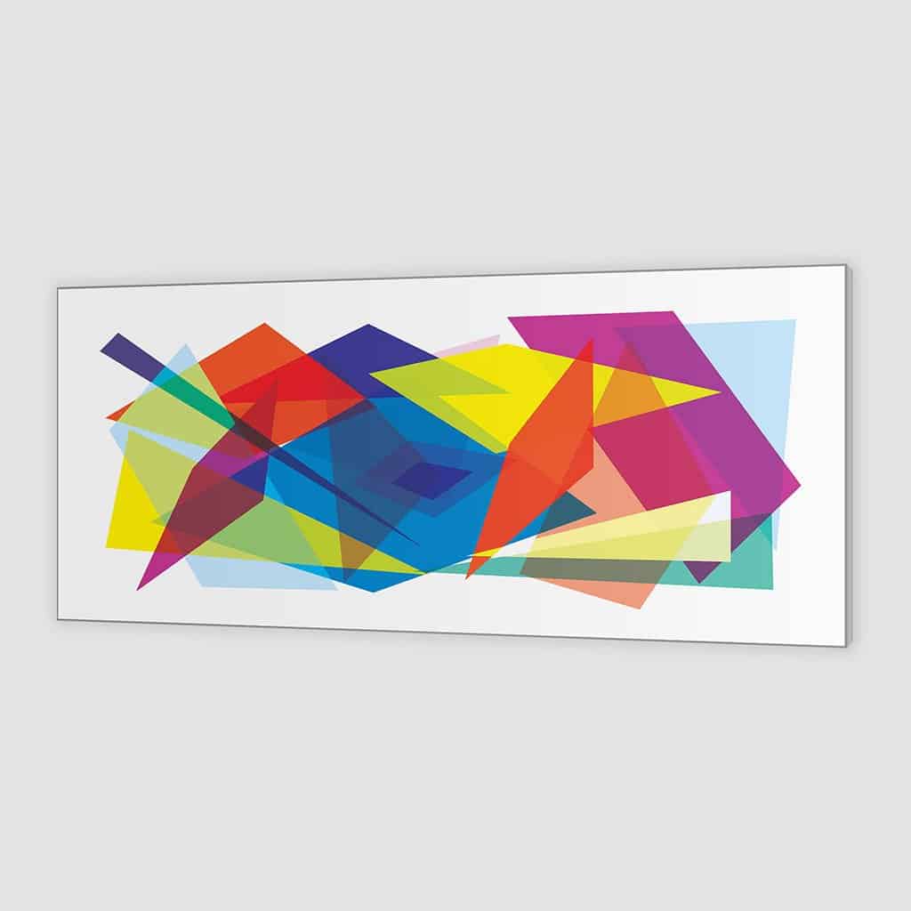 Abstract Geometric Overlay Rectangles