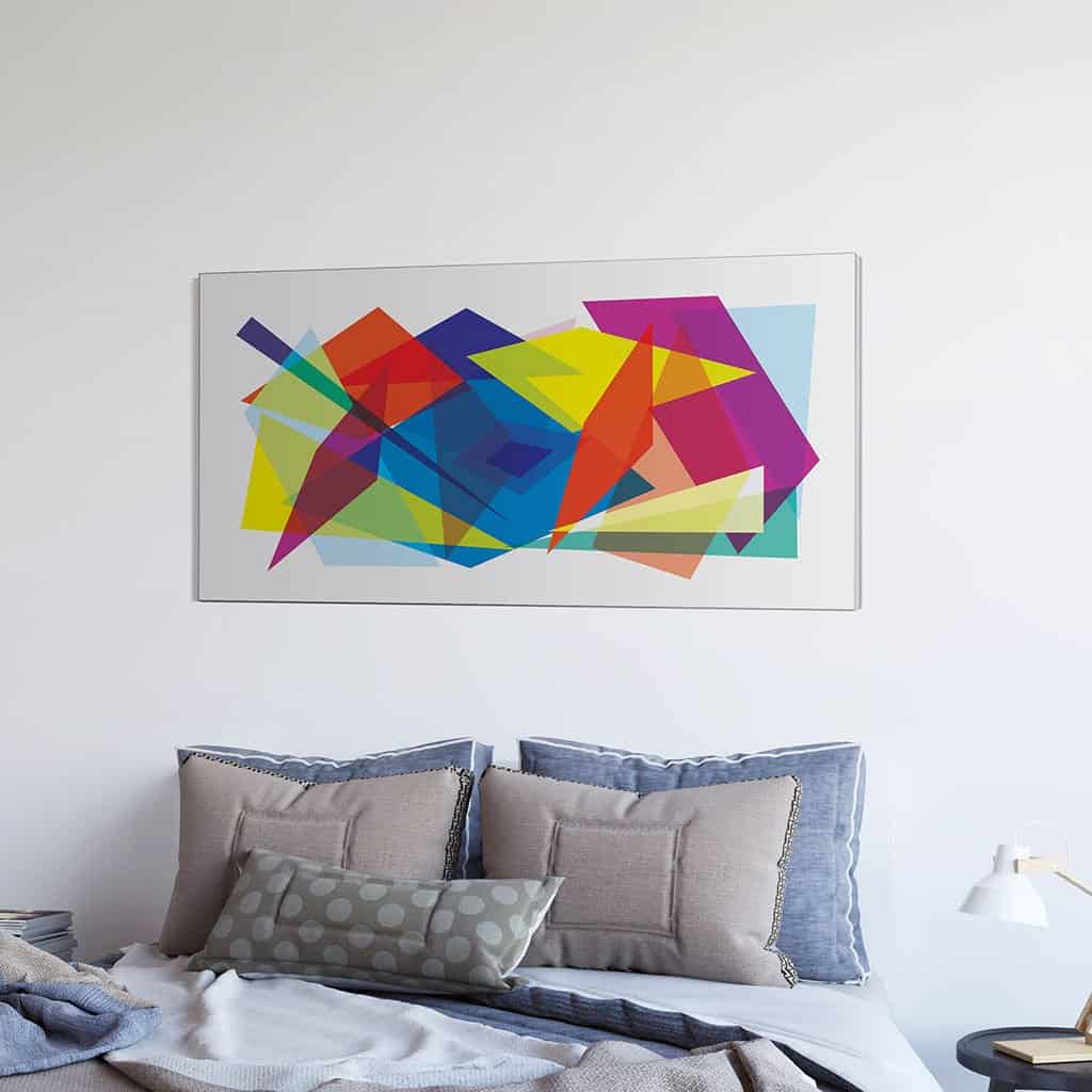 Abstract Geometric Overlay Rectangles