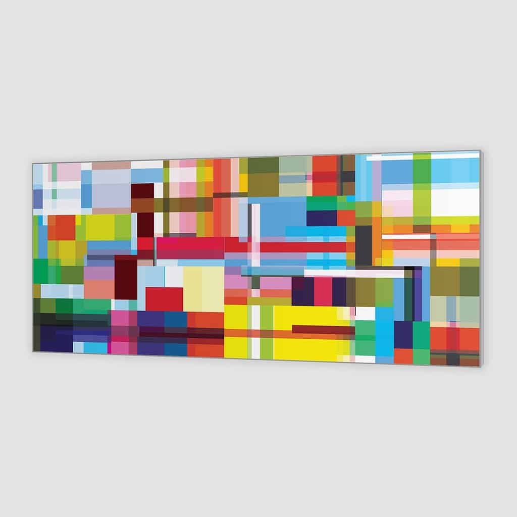 Abstract Geometric Overlay Rectangles