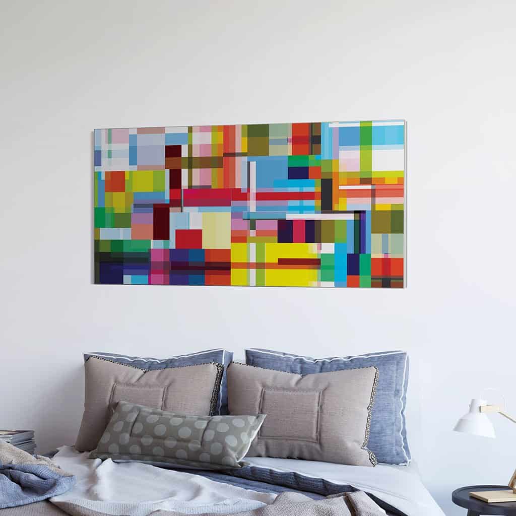 Abstract Geometric Overlay Rectangles