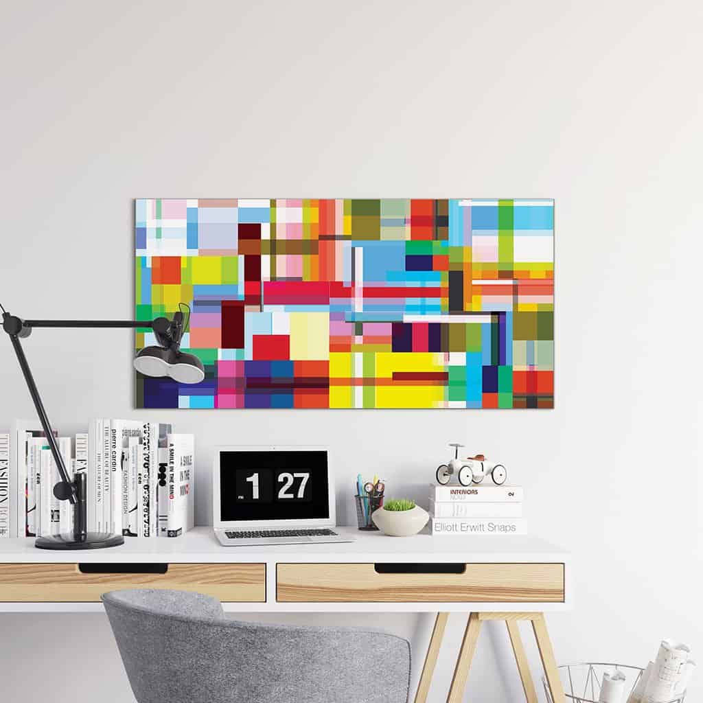 Abstract Geometric Overlay Rectangles