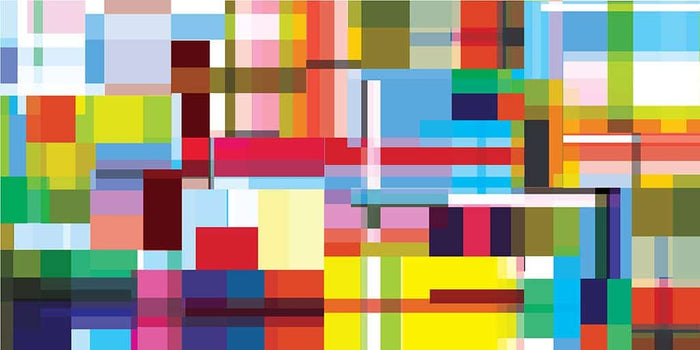 Abstract Geometric Overlay Rectangles