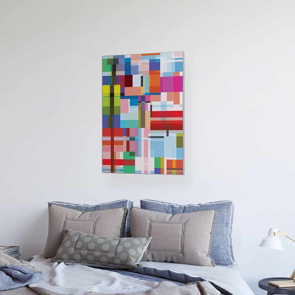Abstract Geometric Overlay Rectangles