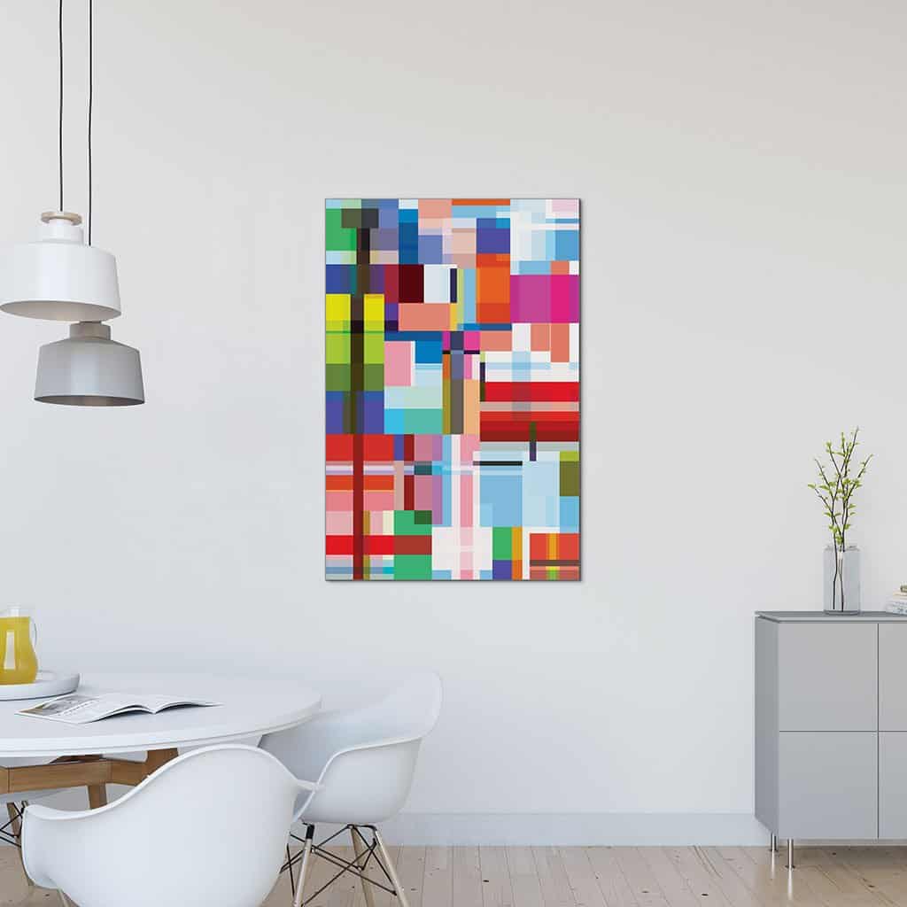 Abstract Geometric Overlay Rectangles