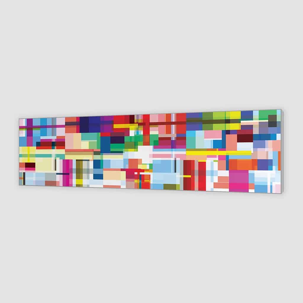 Abstract Geometric Overlay Rectangles