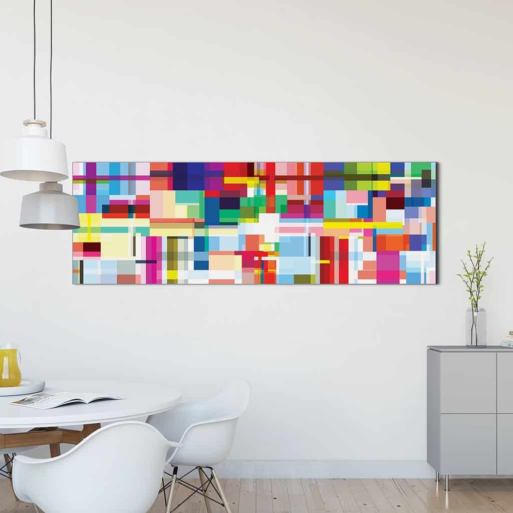 Abstract Geometric Overlay Rectangles