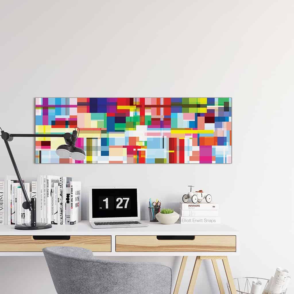 Abstract Geometric Overlay Rectangles