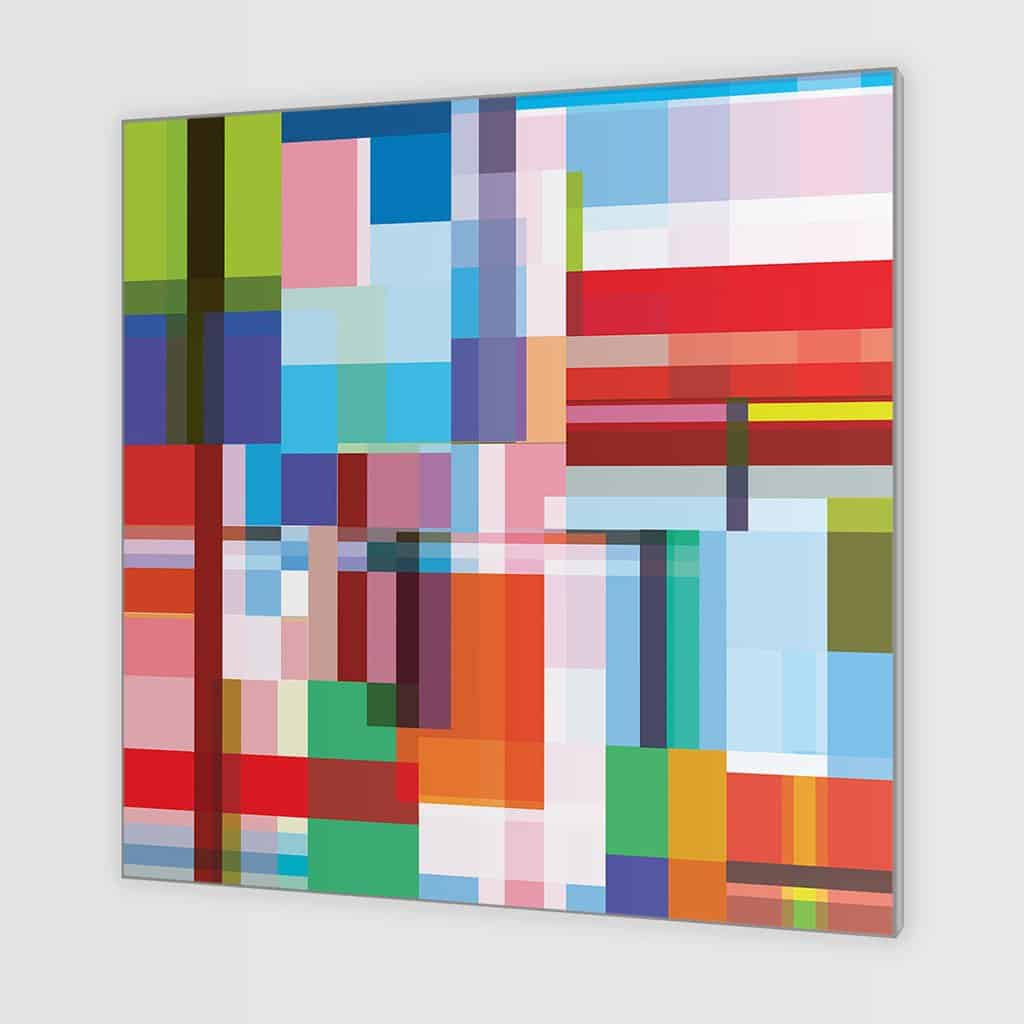 Abstract Geometric Overlay Rectangles