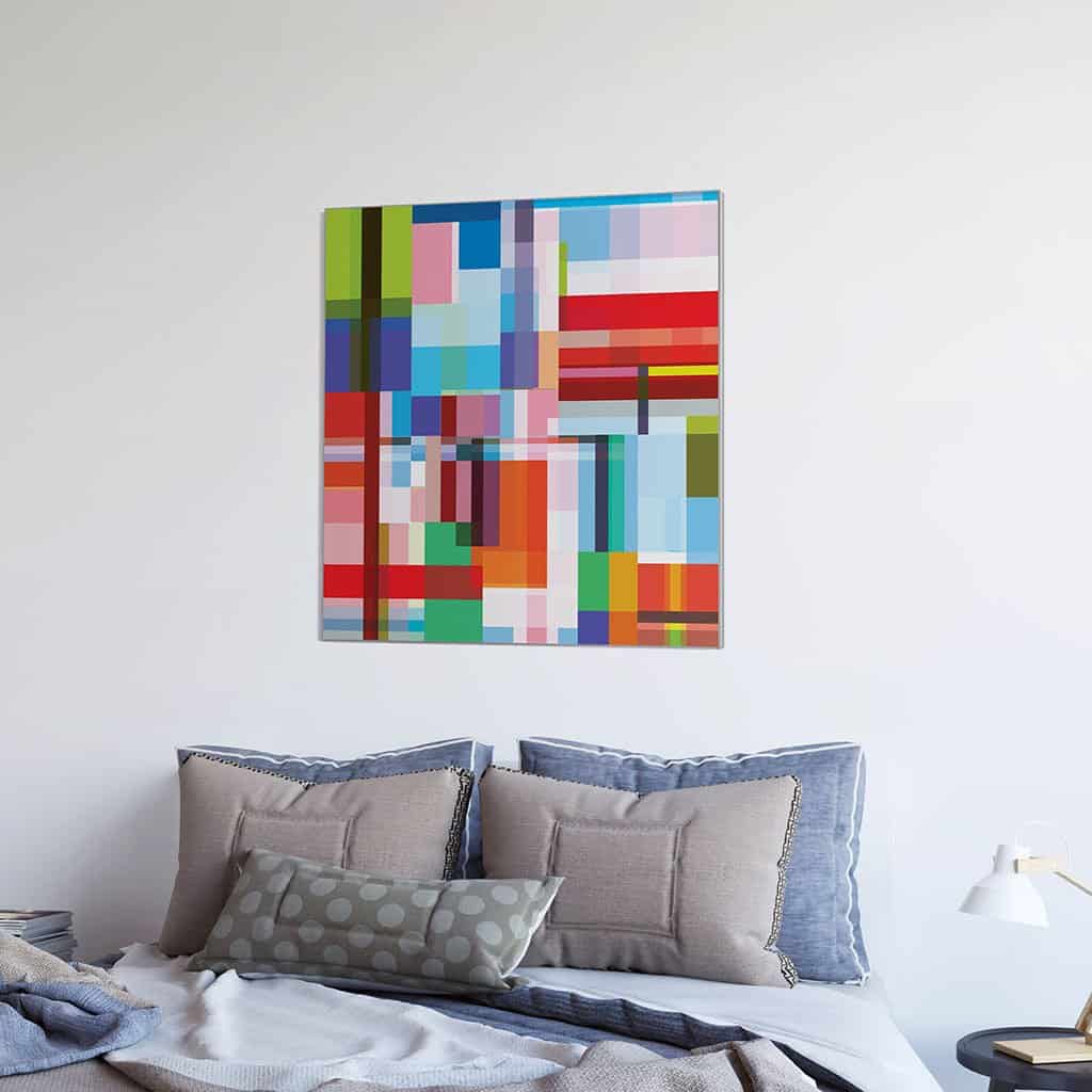 Abstract Geometric Overlay Rectangles