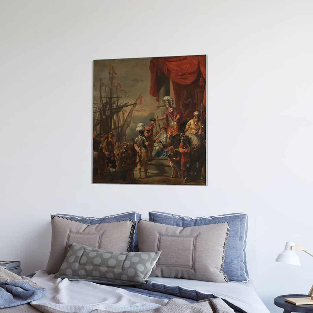 Aeneas bij Latinus - Ferdinand Bol