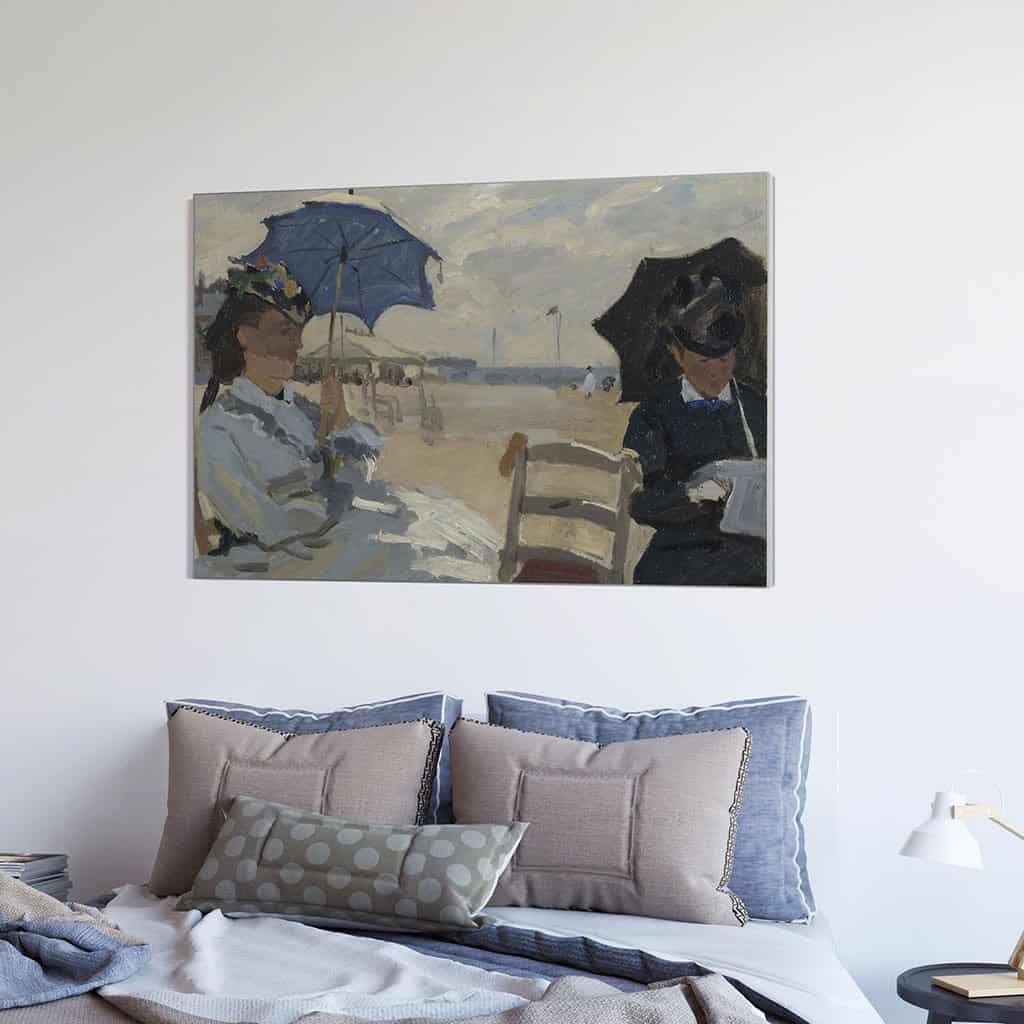 Am Strand von Trouville - Claude Monet