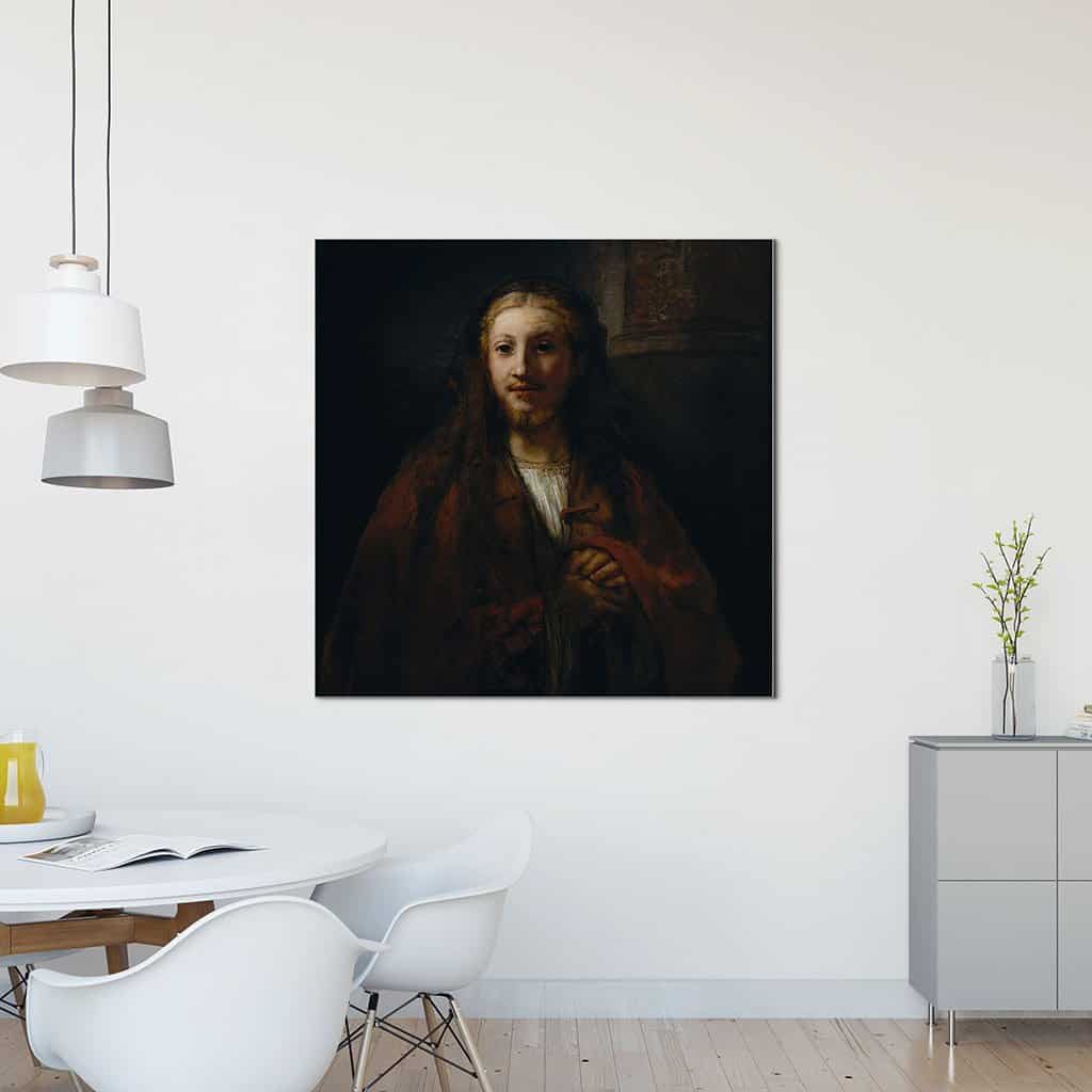 Apostel Jacobus de Minder, of Christus met een staf (Rembrandt)