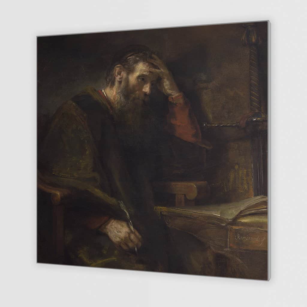 Apostel Paulus aan zijn Schrijfbureau (Rembrandt)