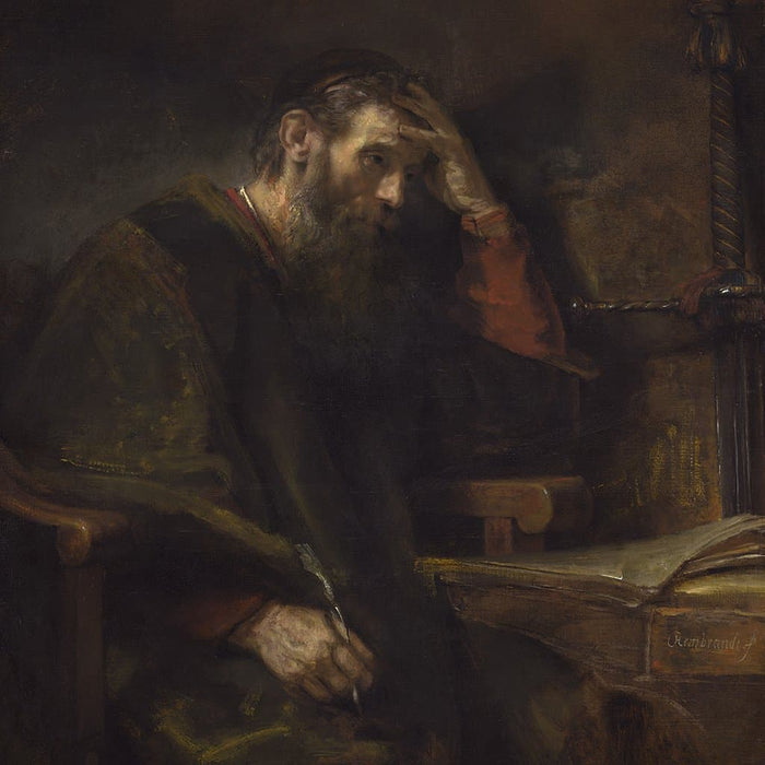 Apostel Paulus aan zijn Schrijfbureau (Rembrandt)