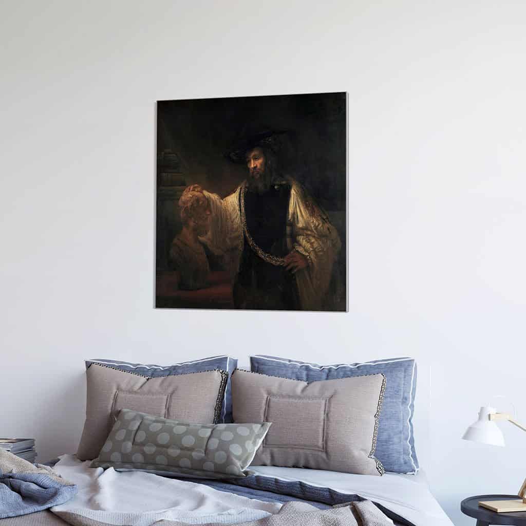 Aristoteles met een buste van Homerus (Rembrandt)