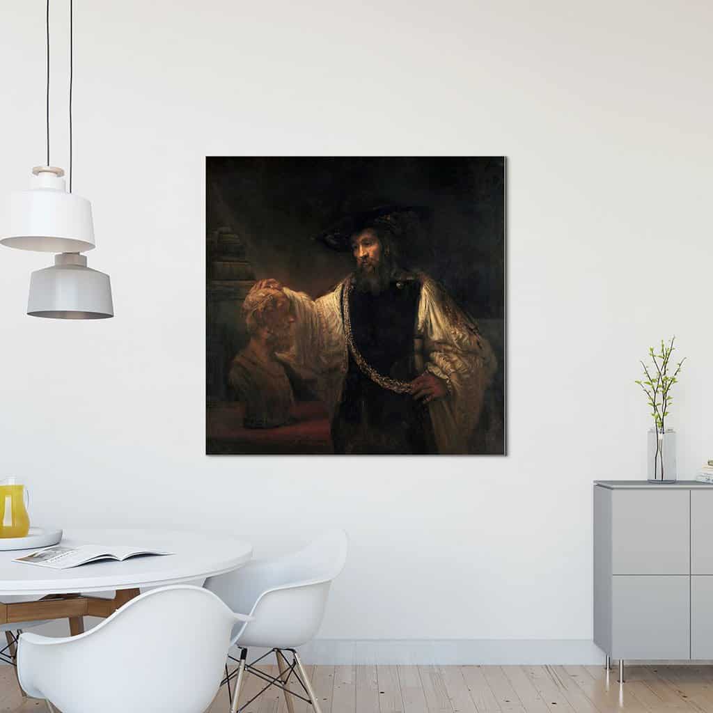 Aristoteles met een buste van Homerus (Rembrandt)