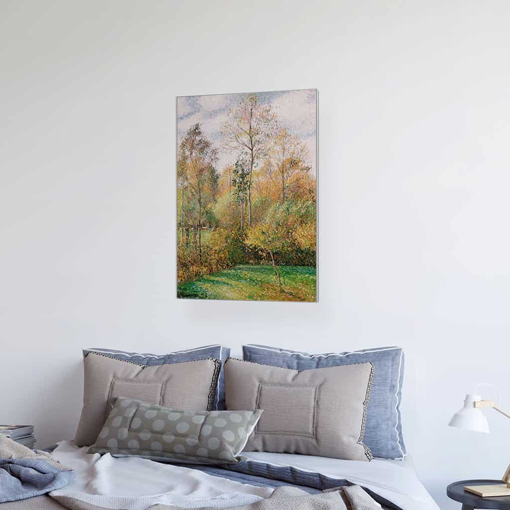 Automne Peupliers Eragny - Camille Pissarro