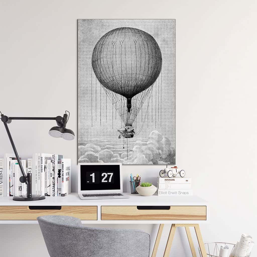 Vintage Luchtballon Humboldt