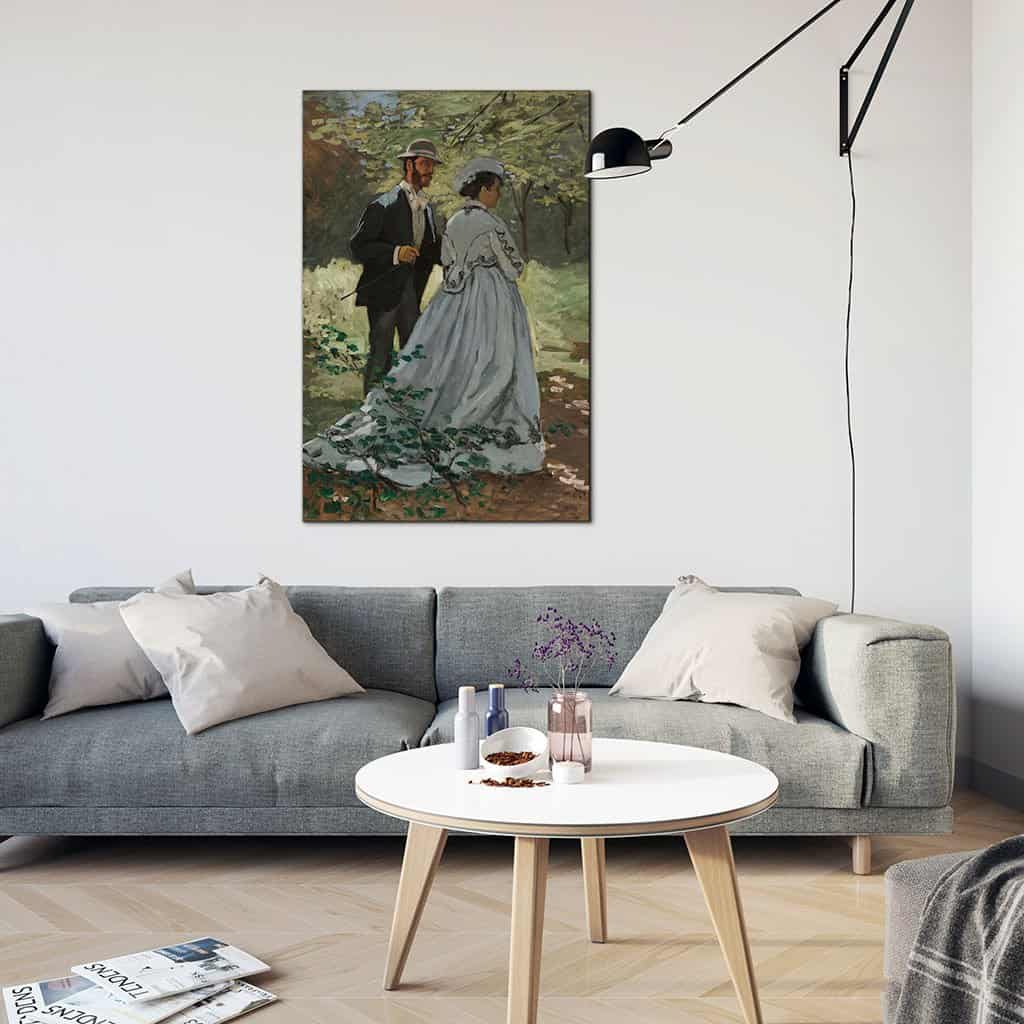 Bazille en Camille - Claude Monet