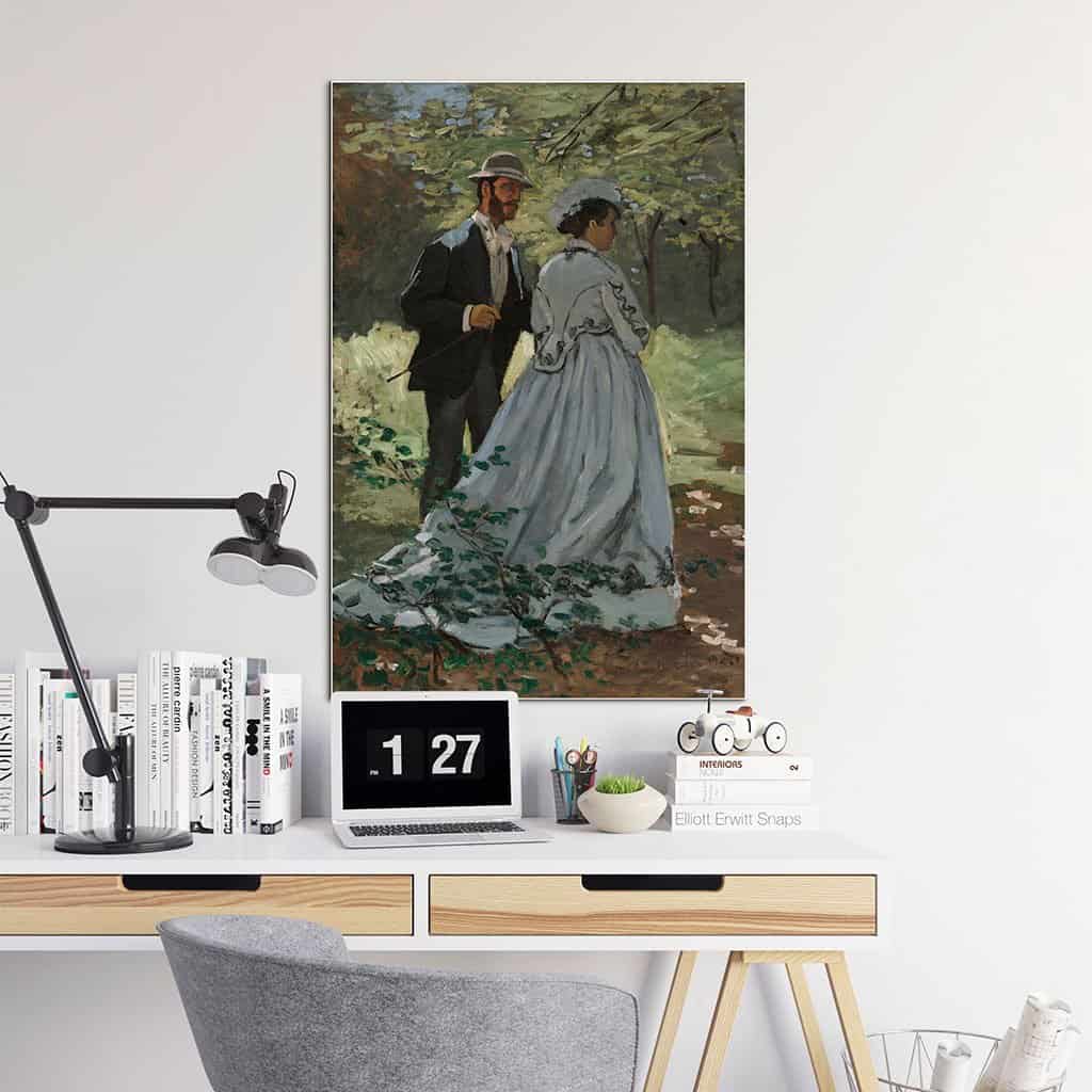 Bazille en Camille - Claude Monet