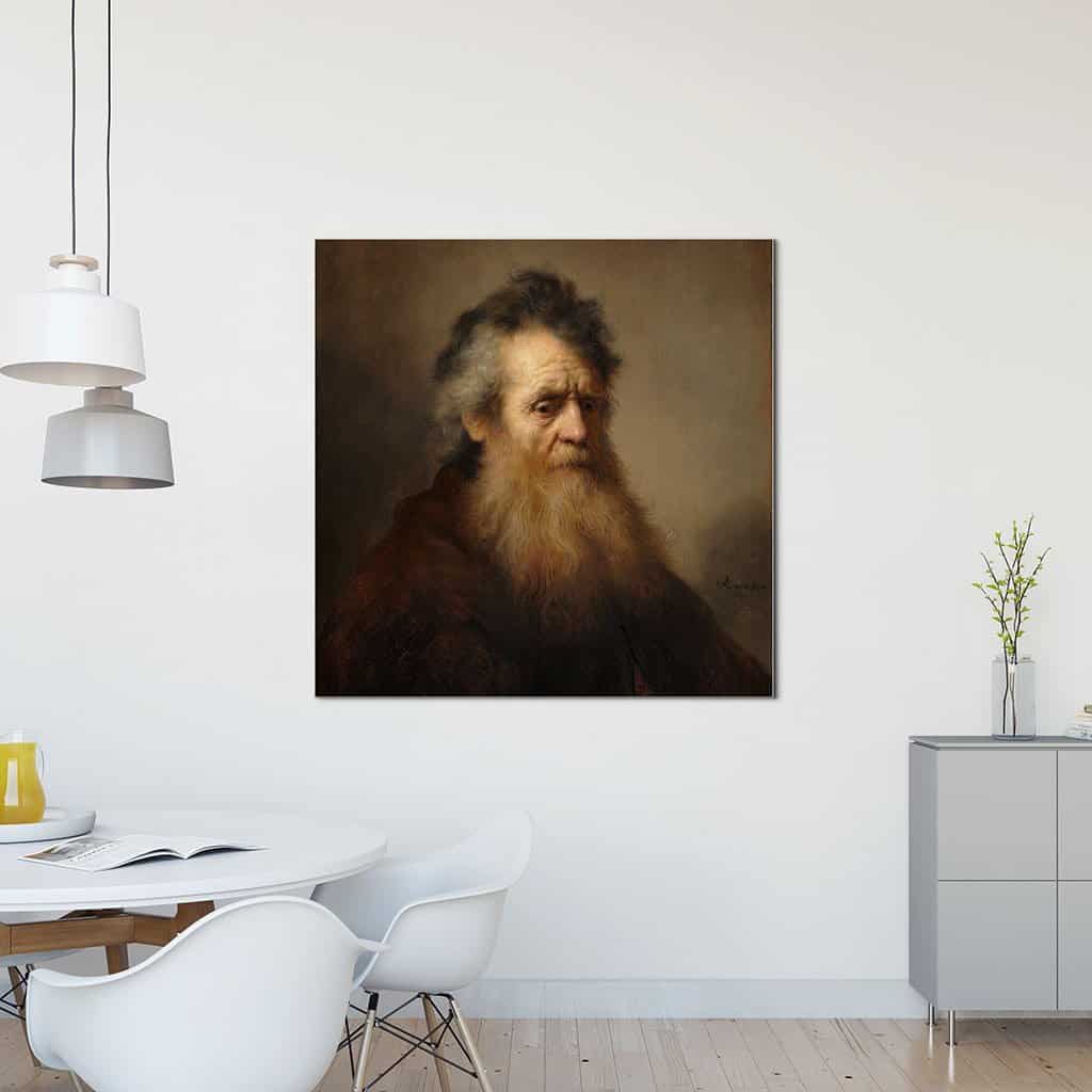Bebaarde oude man (Rembrandt)