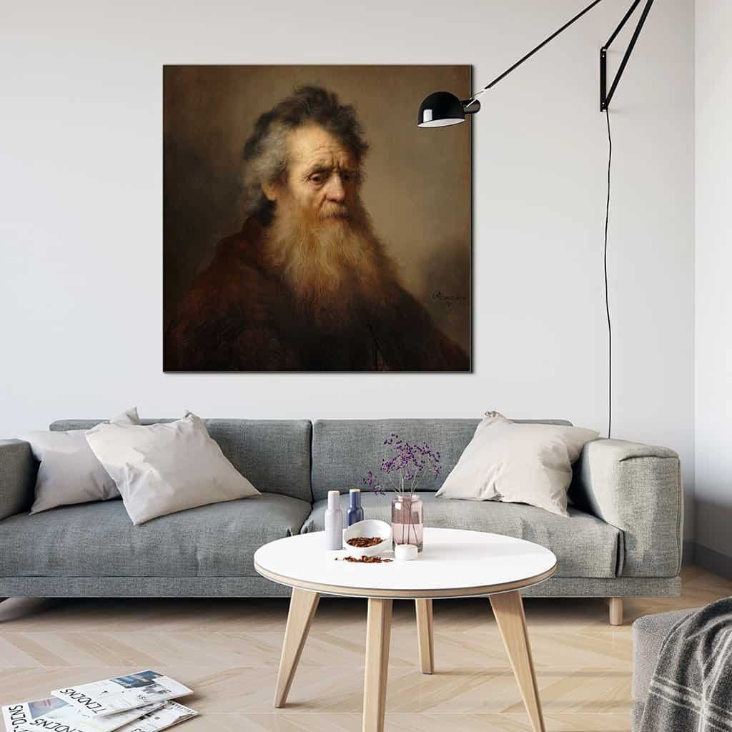 Bebaarde oude man (Rembrandt)