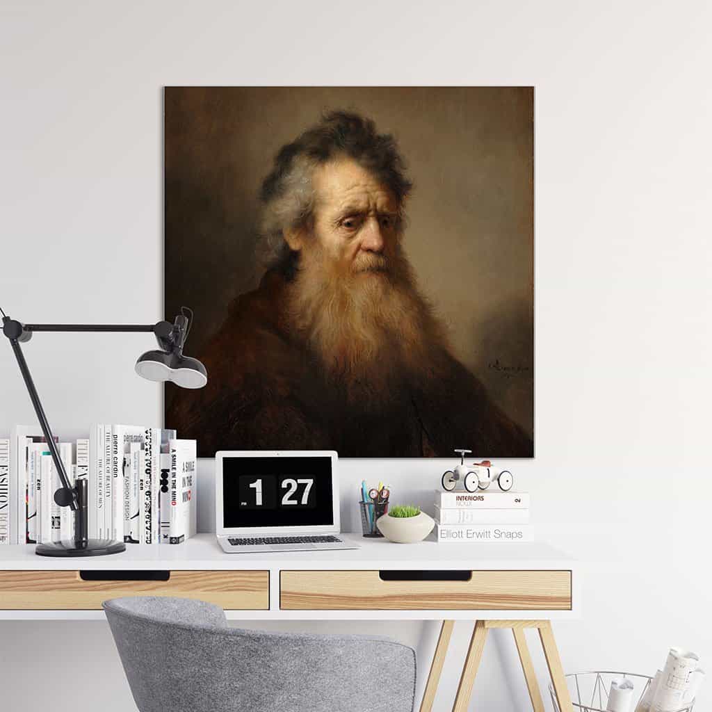 Bebaarde oude man (Rembrandt)
