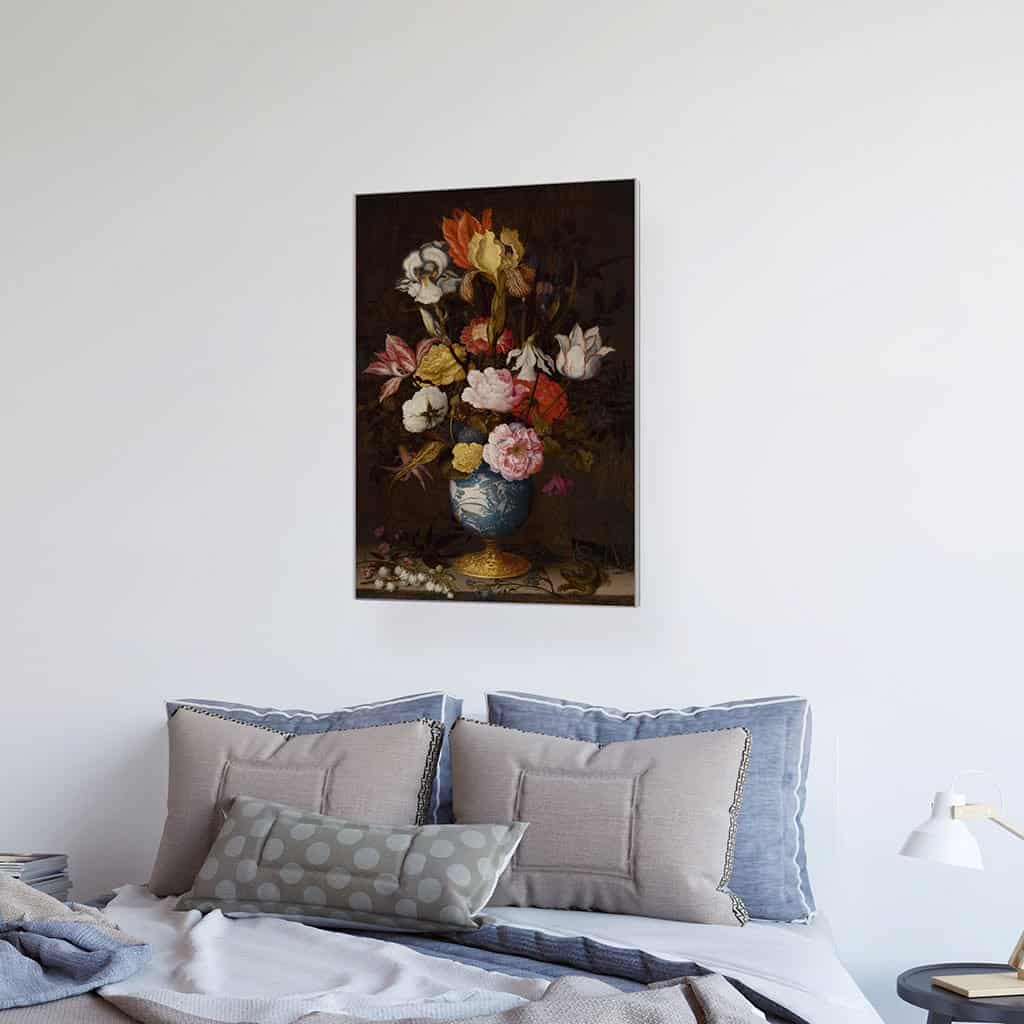 Bloemen in een Wan Li Vaas - Balthasar van der Ast
