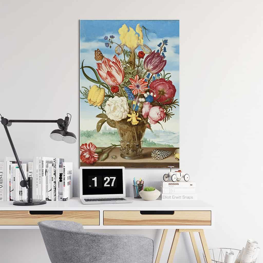 Bloemen in een vaas - Ambrosius Bosschaert de Oude
