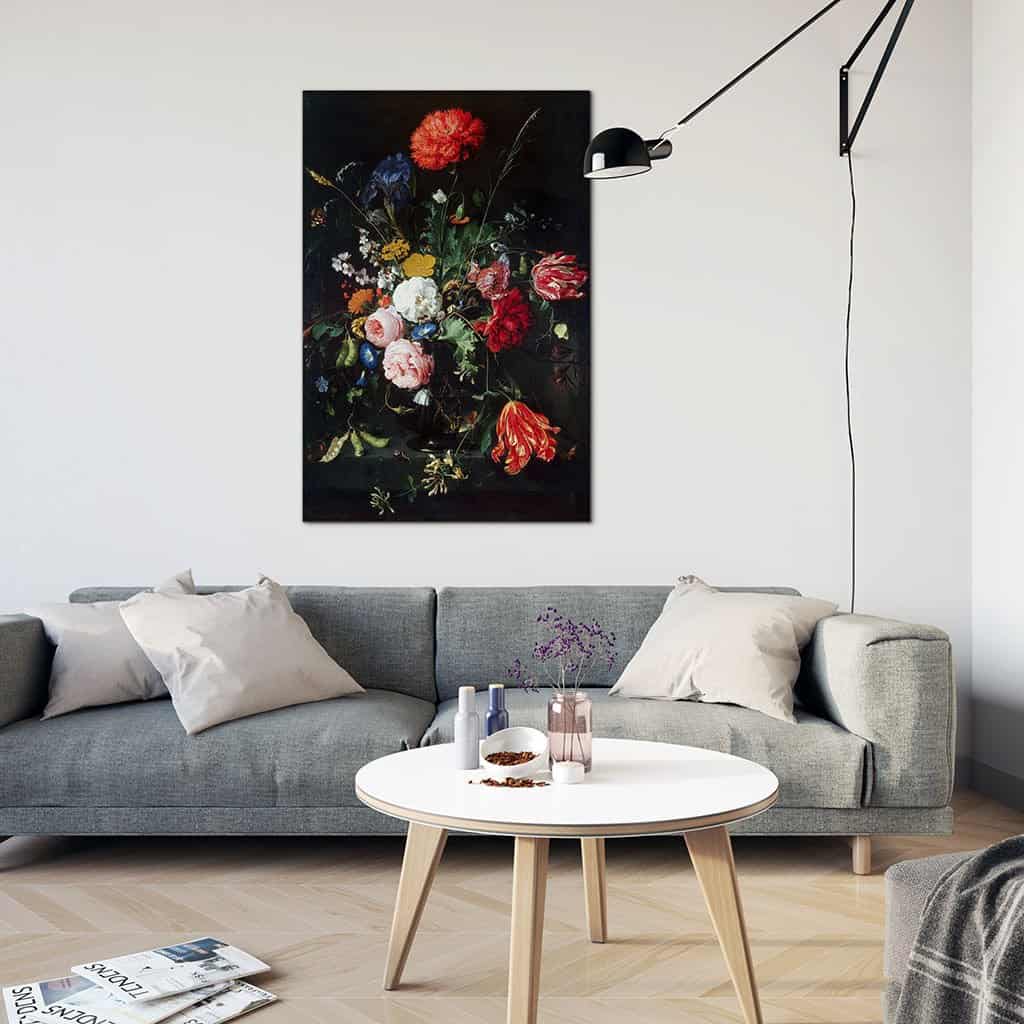 Bloemen in een vaas (Jan Davidsz. de Heem)