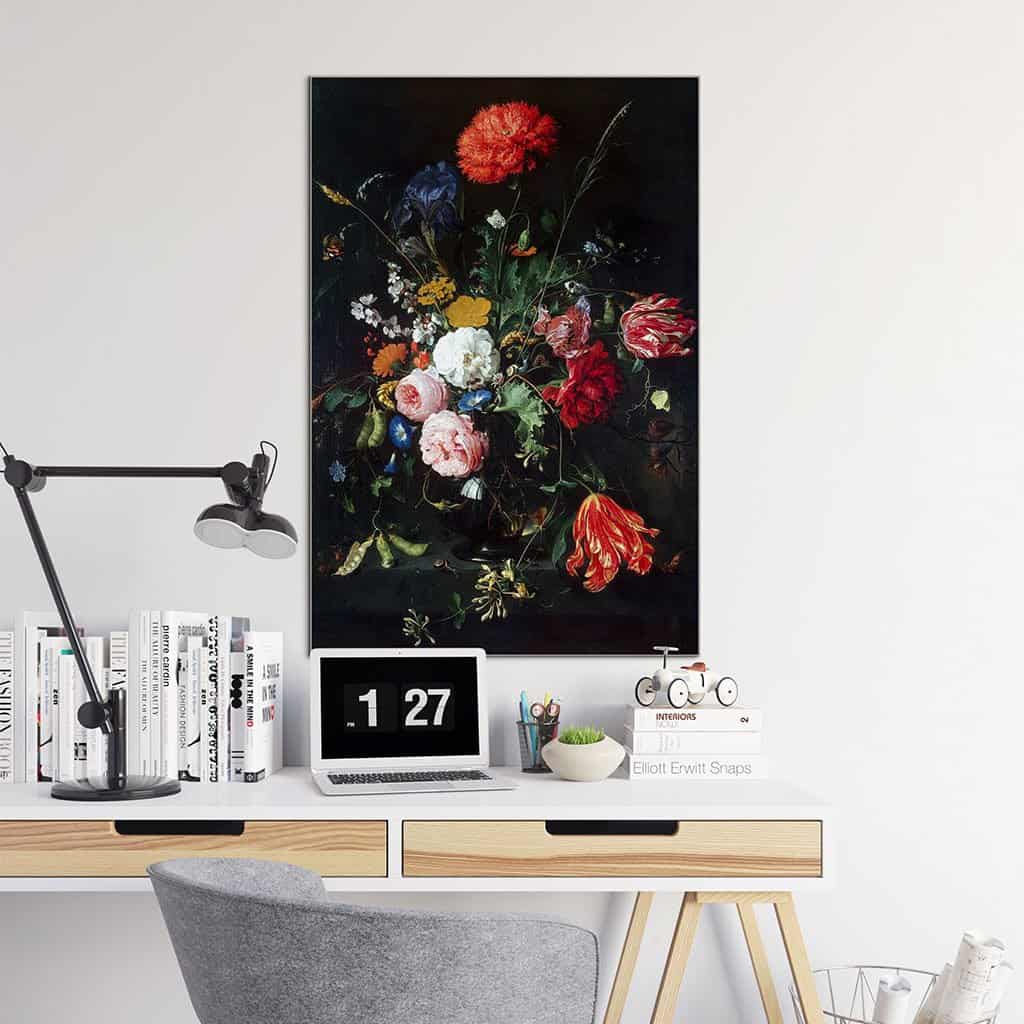 Bloemen in een vaas (Jan Davidsz. de Heem)