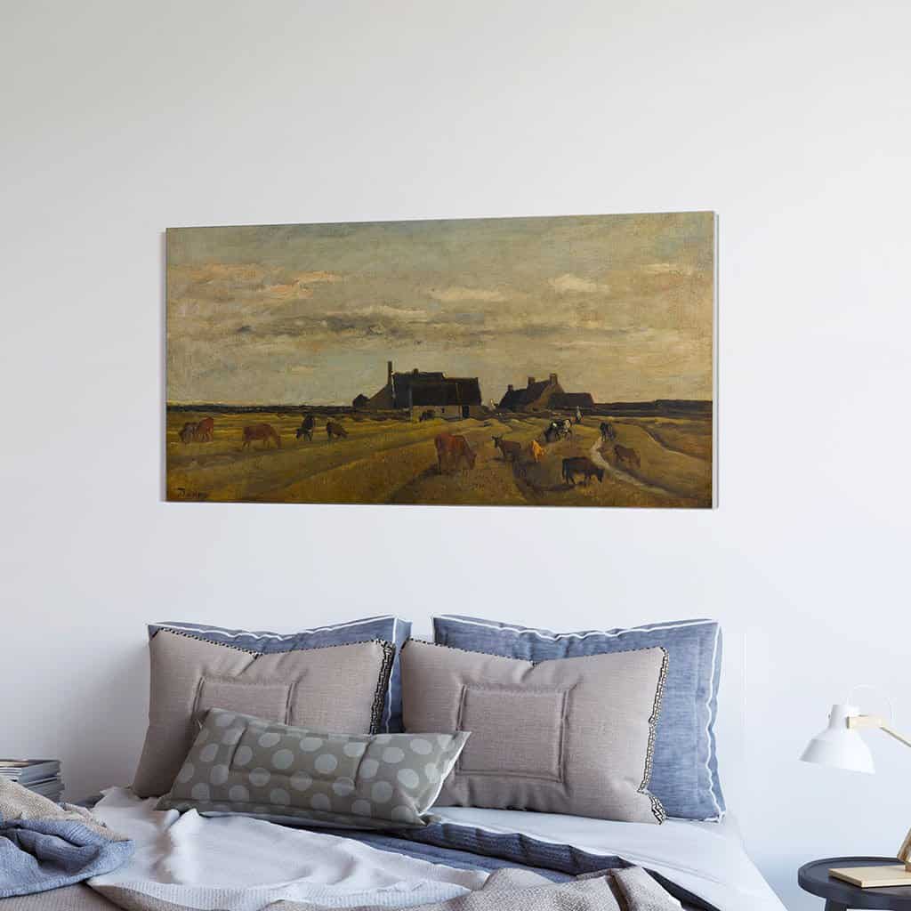Boerderij in Kerity Bretagne - Charles François Daubigny