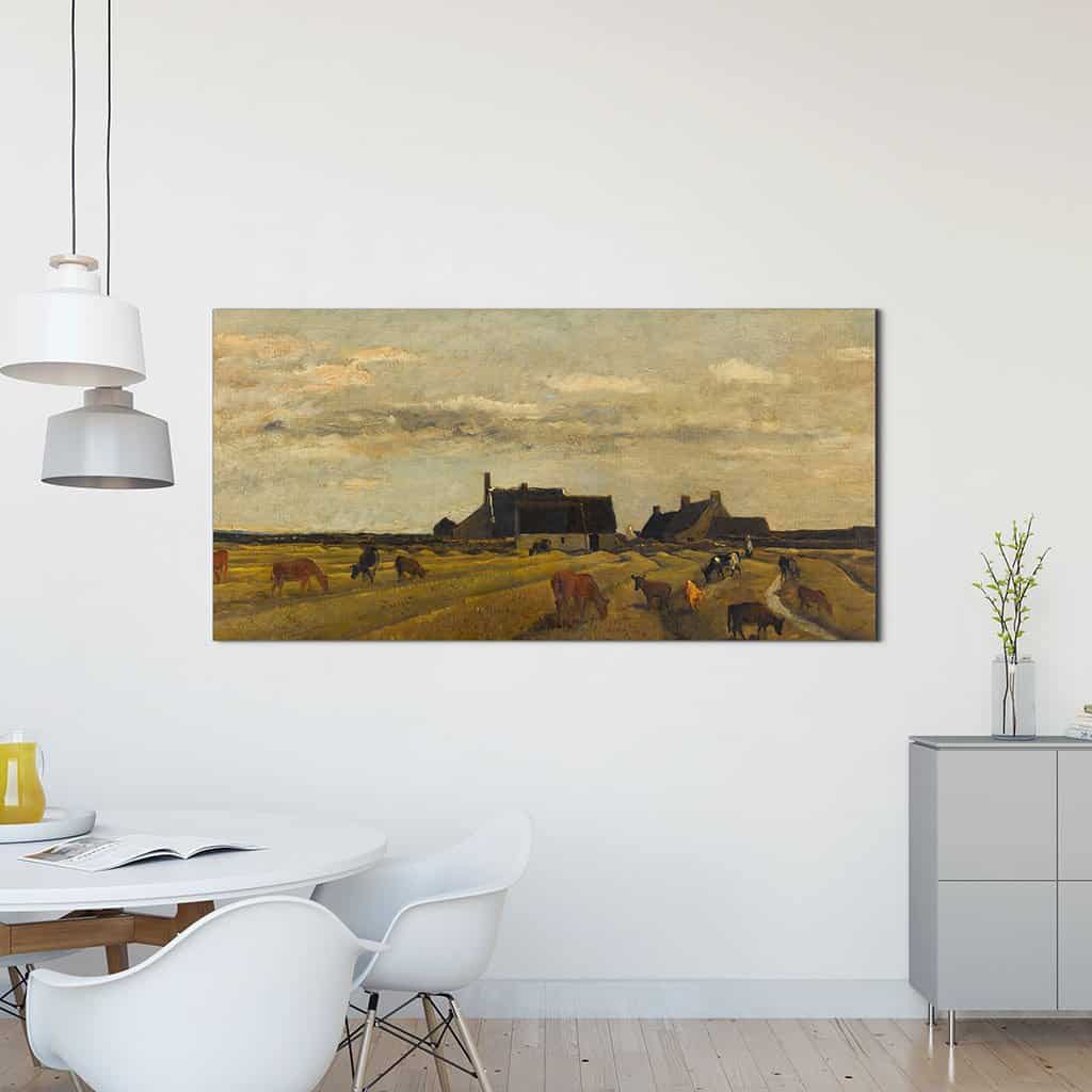 Boerderij in Kerity Bretagne - Charles François Daubigny