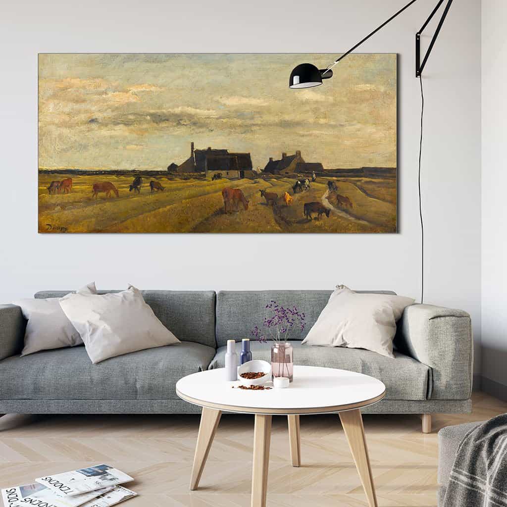 Boerderij in Kerity Bretagne - Charles François Daubigny