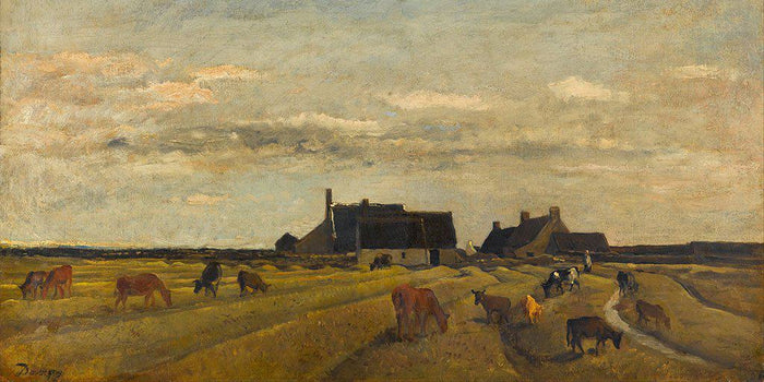 Boerderij in Kerity Bretagne - Charles François Daubigny