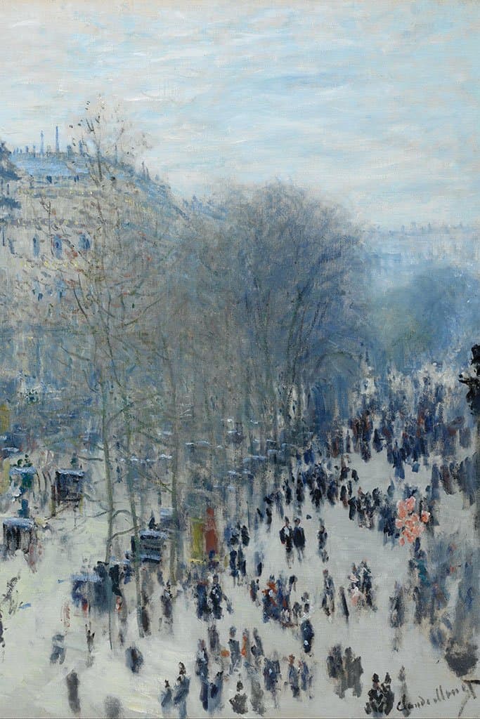Boulevard des Capucines - Claude Monet
