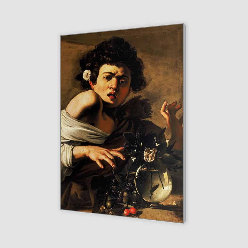 Een jongen gebeten door een hagedis (Caravaggio)