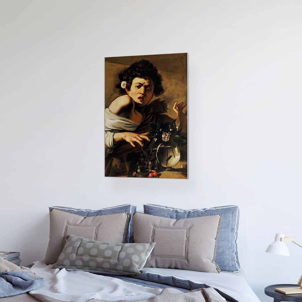 Een jongen gebeten door een hagedis (Caravaggio)