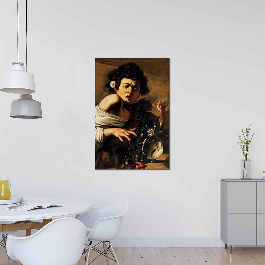 Een jongen gebeten door een hagedis (Caravaggio)