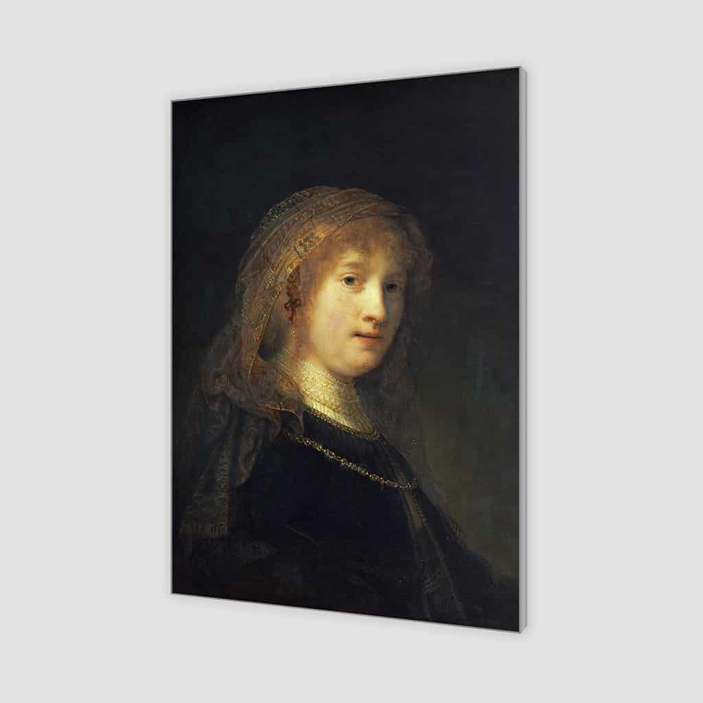 Borstbeeld van jonge vrouw (Rembrandt)