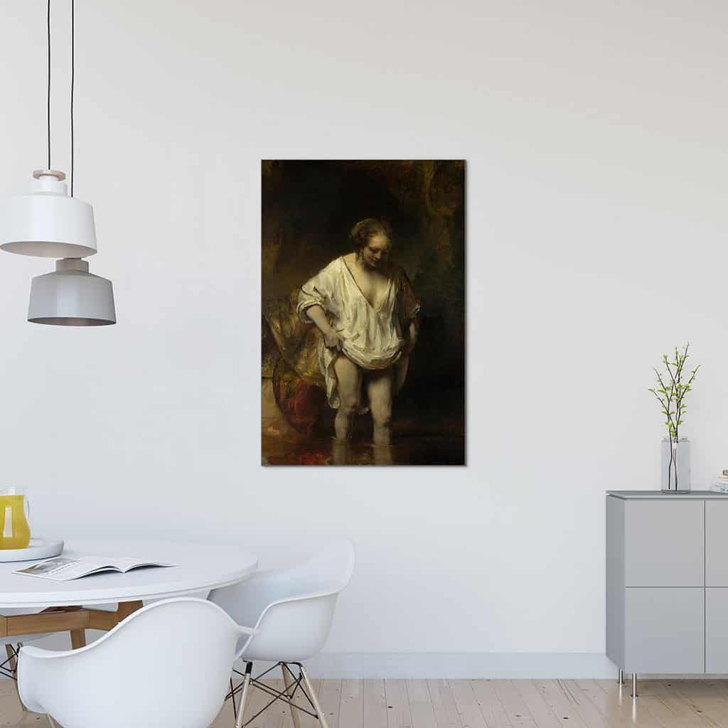 Het baden van de vrouw (Rembrandt)