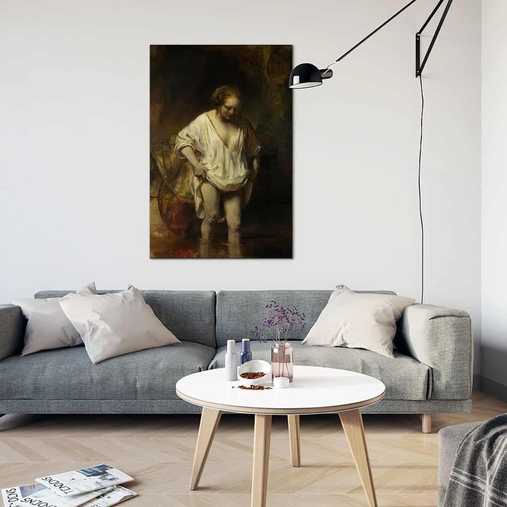 Het baden van de vrouw (Rembrandt)